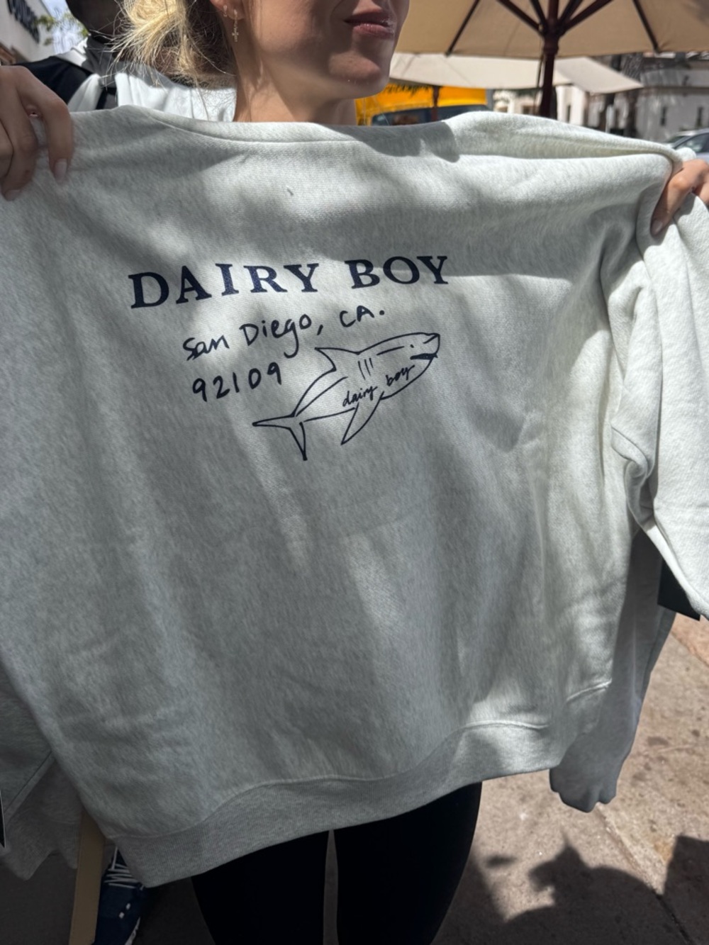 Dairy Boy Limited Edition San Diego Mock Sweatshirt - Picture 3 of 6
